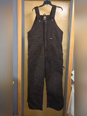 Berne Brown Men’s Insulated Bib Overalls